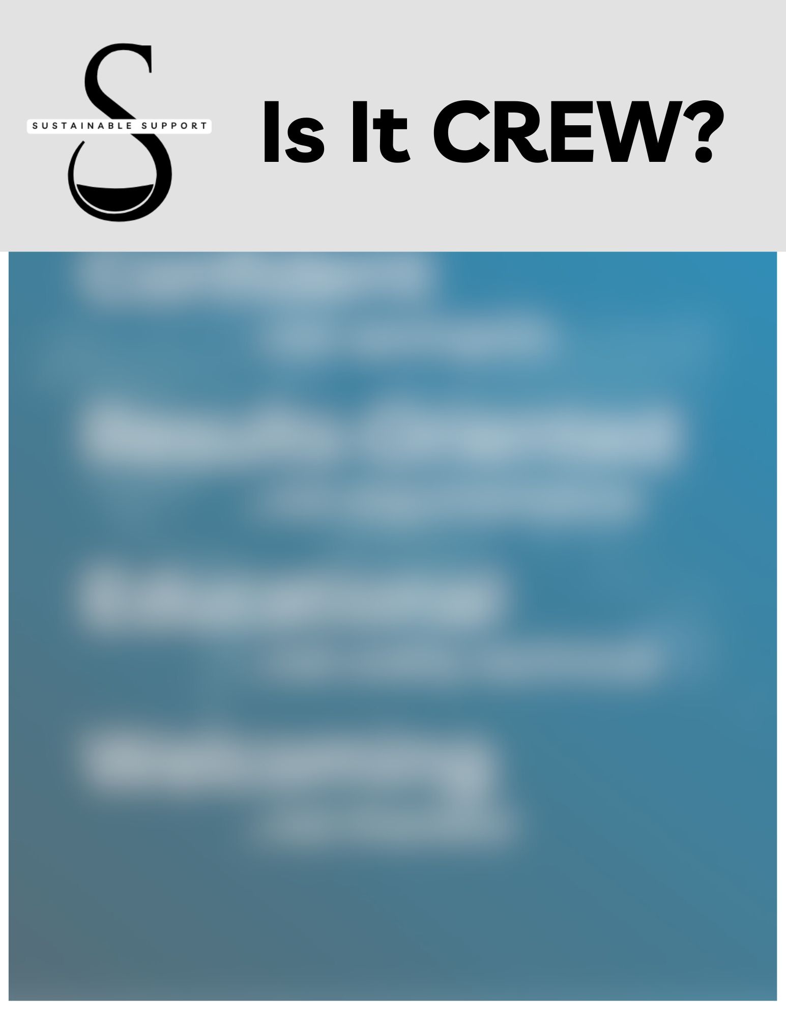 Is it CREW?